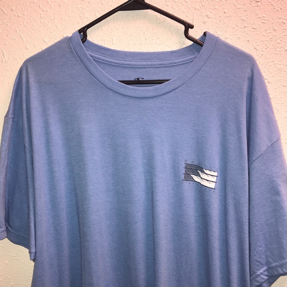 O’Neill adult XXL light blue shirt NWT